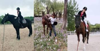 女主播骑马,穿越古今的时尚演绎